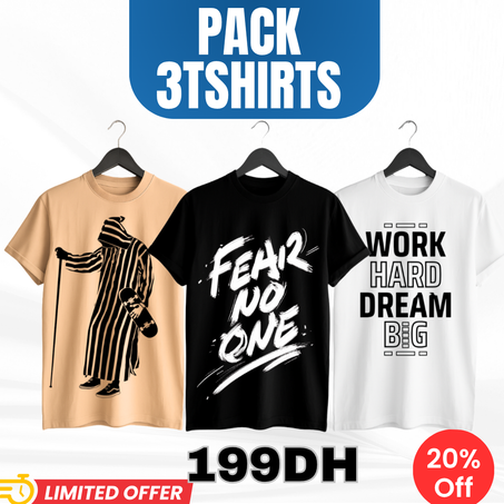 PACK 3T-SHIRTS -6-