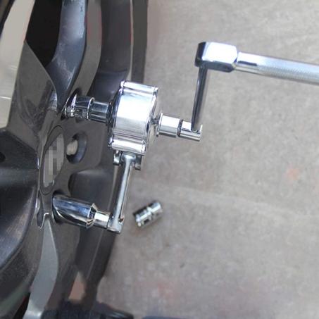 مجموعة أدوات إزالة صواميل الإطارات الاحترافية TOLECE