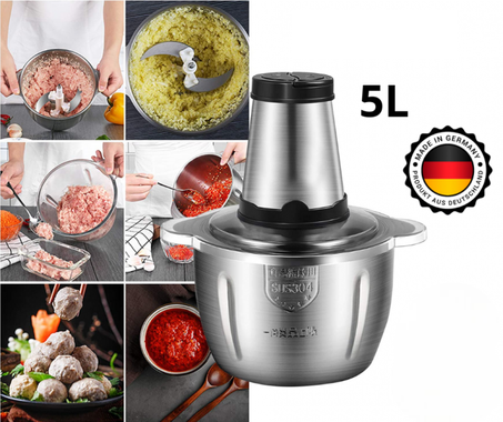 الهاشوار الالمانية 5 لتر cooking+ مقص متعدد الاستعمالات