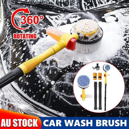 فرشاة غسيل السيارات الدوّارة