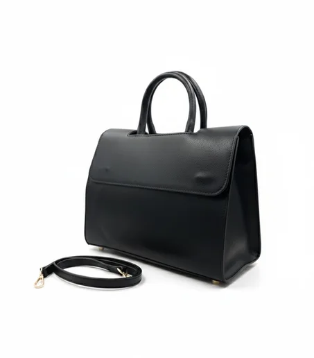 MERVEILLEUX - L’Intemporel Cuir Noir Onyx Structuré