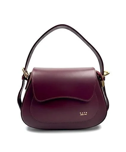 SAC BT Bordeaux À ÉPAULE EN CUIR ORIGINALE