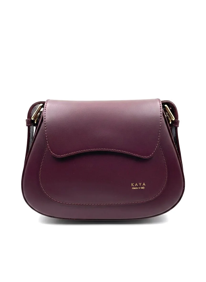 SAC BT Bordeaux À ÉPAULE EN CUIR ORIGINALE