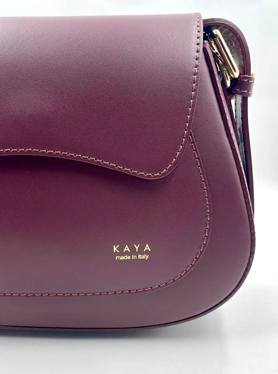 SAC BT Bordeaux À ÉPAULE EN CUIR ORIGINALE