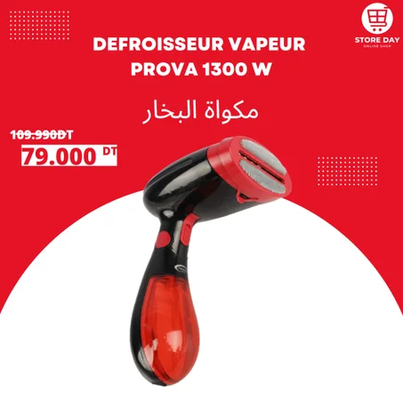 DEFROISSEUR VAPEUR PROVA 1300 W