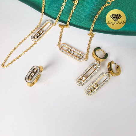 Parure MSK 4 pieces acier inoxydable