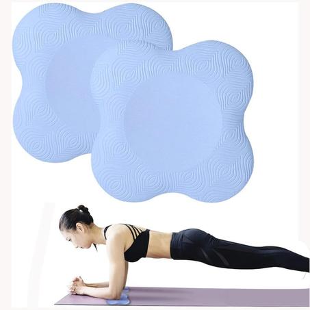 غوودرن قطعتان من وسادة الركبة لليوغا وسائد اسفنجية داعمة مضادة للانزلاق للنساء والرجال وسادات للركبة والكوع والمعصم لتمارين الركوع وتمارين البيلاتس والتامل...