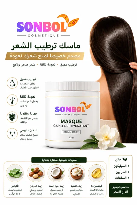ماسك ترطيب الشعر ......