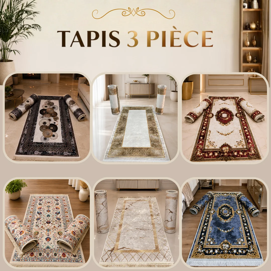 Tapis 3 piéce