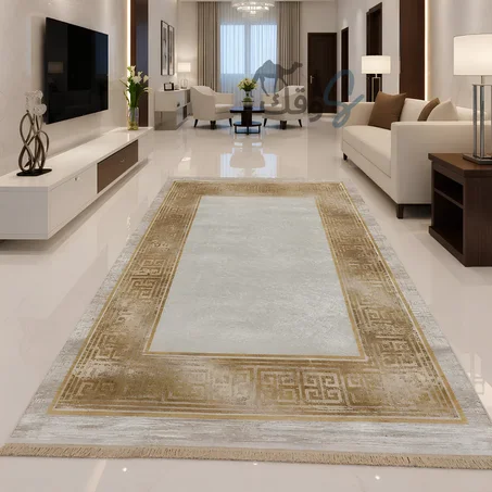 Tapis sejour – ذهب ناعم
