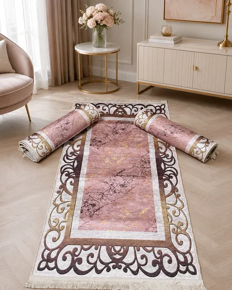Tapis 3 piéce  – أناقة الورود