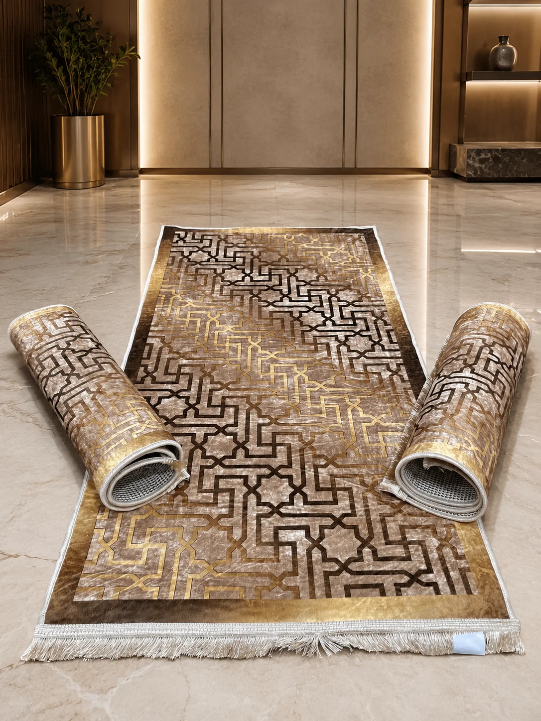 Tapis 3 piéce – الزخارف الأندلسية