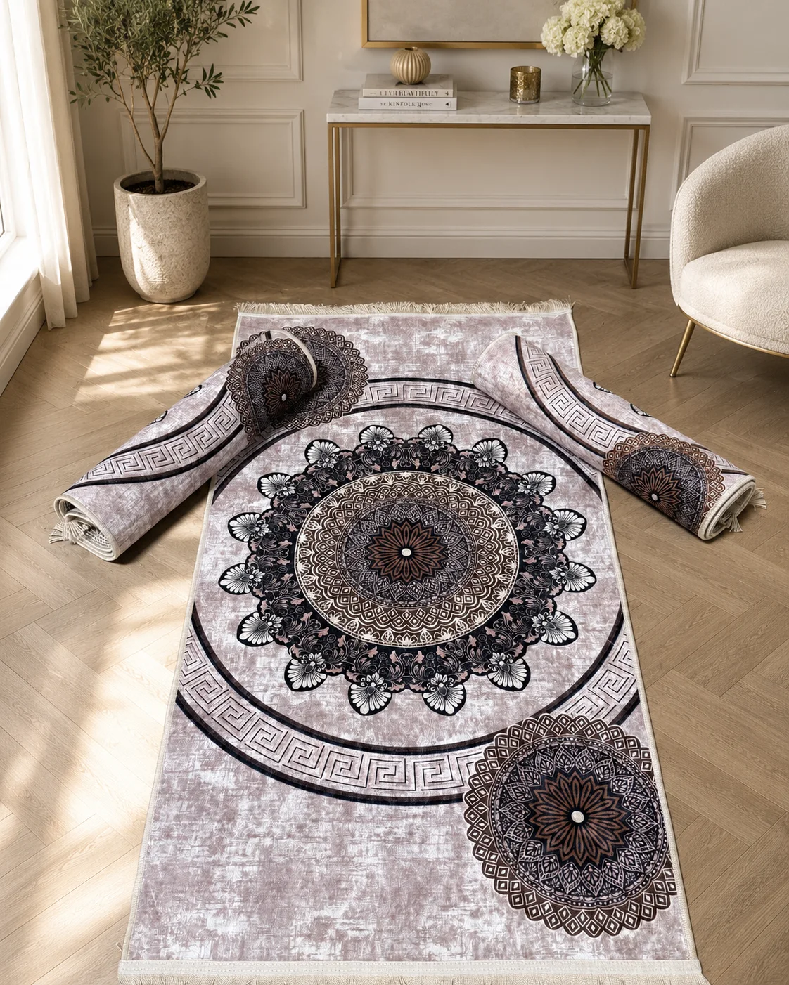 Tapis 3 piéce – الزخرفة الهادئة