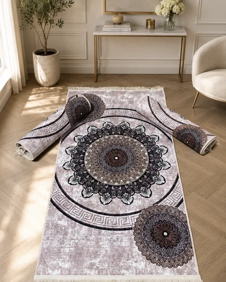 Tapis 3 piéce – الزخرفة الهادئة