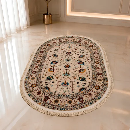 tapis ovale – زخرفة إيرانية