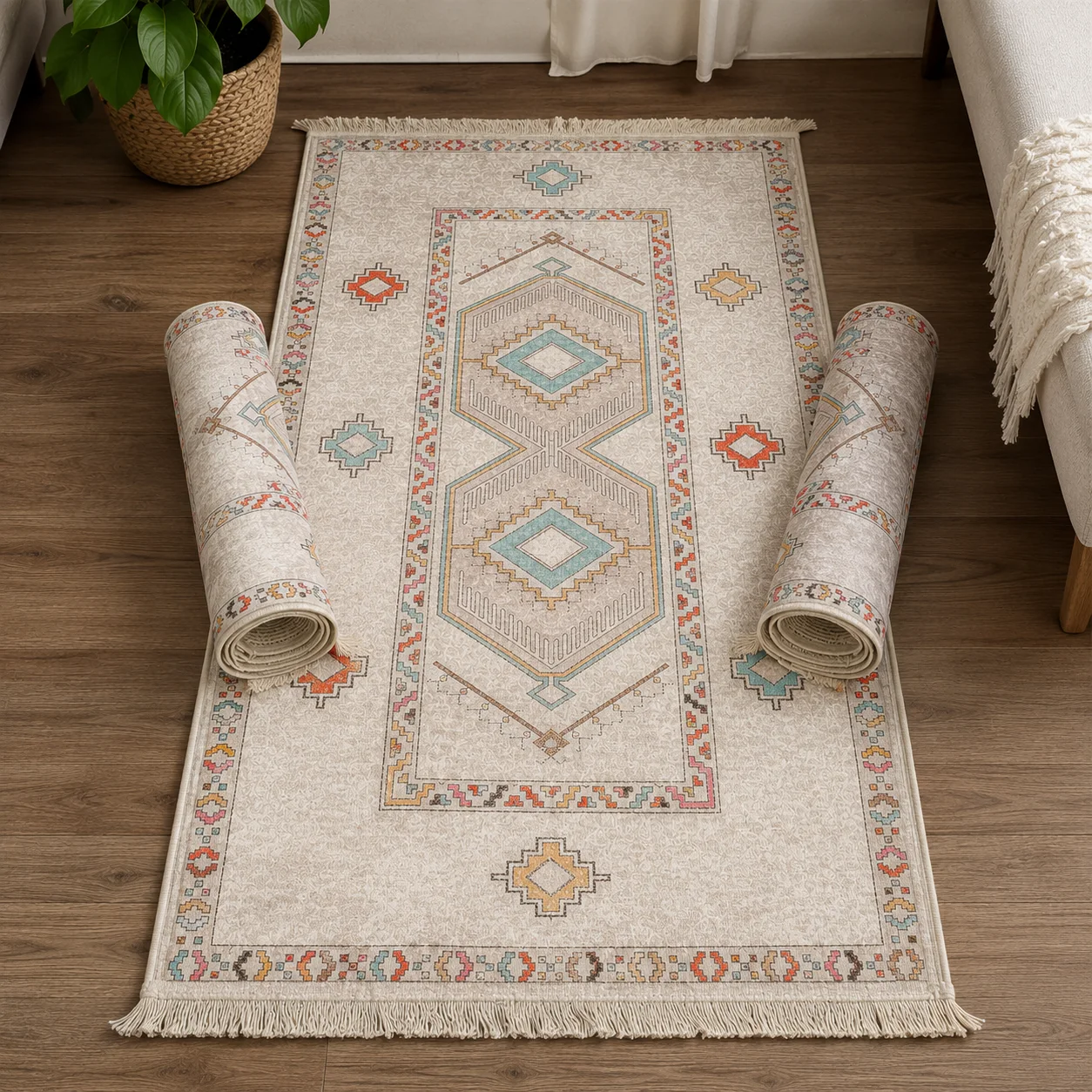 Tapis 3 piéce – ملمس الزخارف