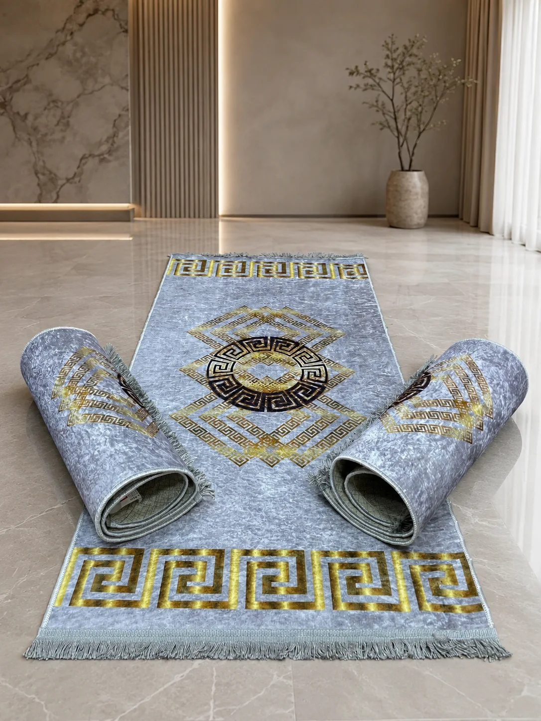 Tapis 3 piéce – زخرفة يونانية