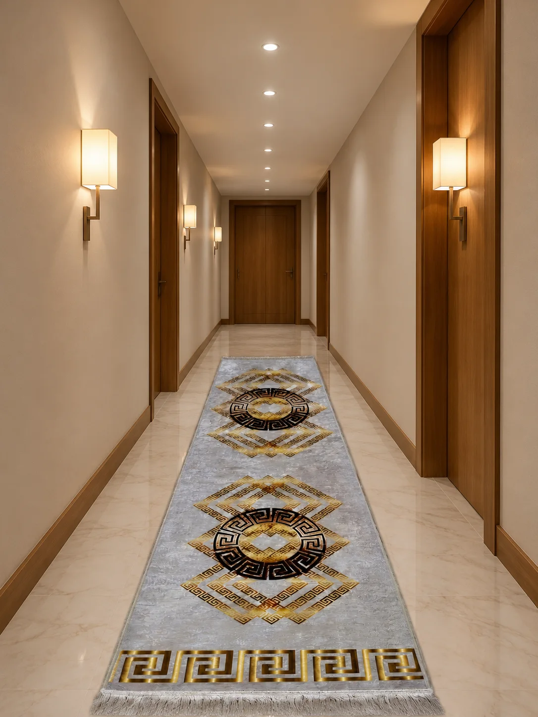 Tapis couloir–زخرفة يونانية