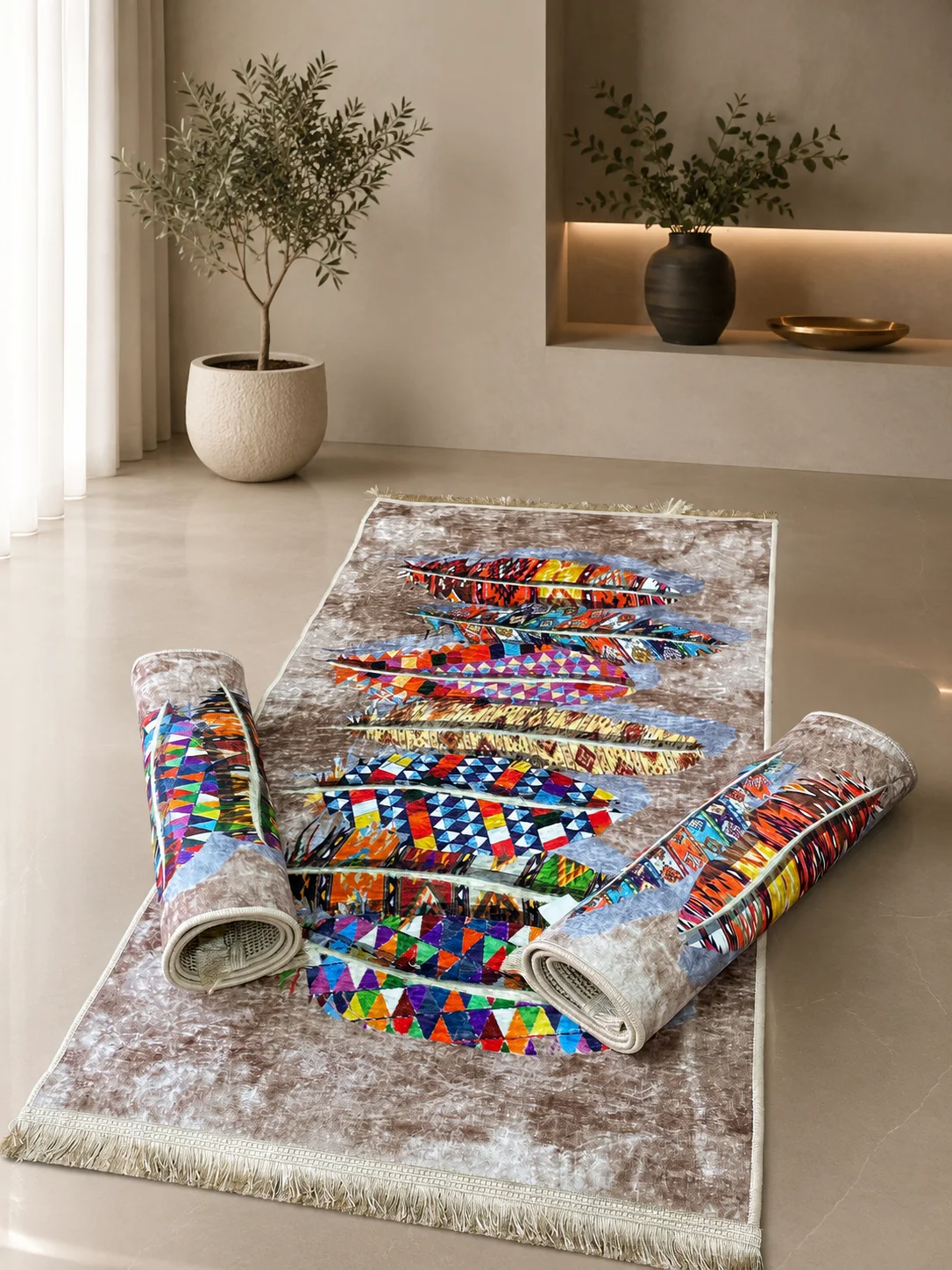 Tapis 3 piéce – ريش الإمبراطوري