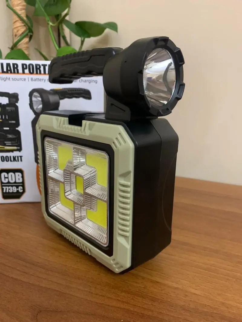 💥مصباح كشاف + مجموعة أدوات إصلاح كاملة 💯