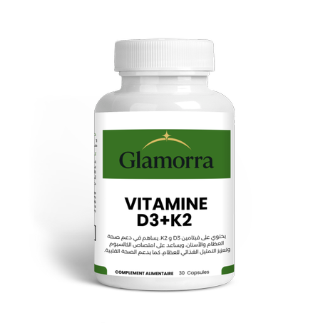 Vitamine D3 + K2 – 30 capsules