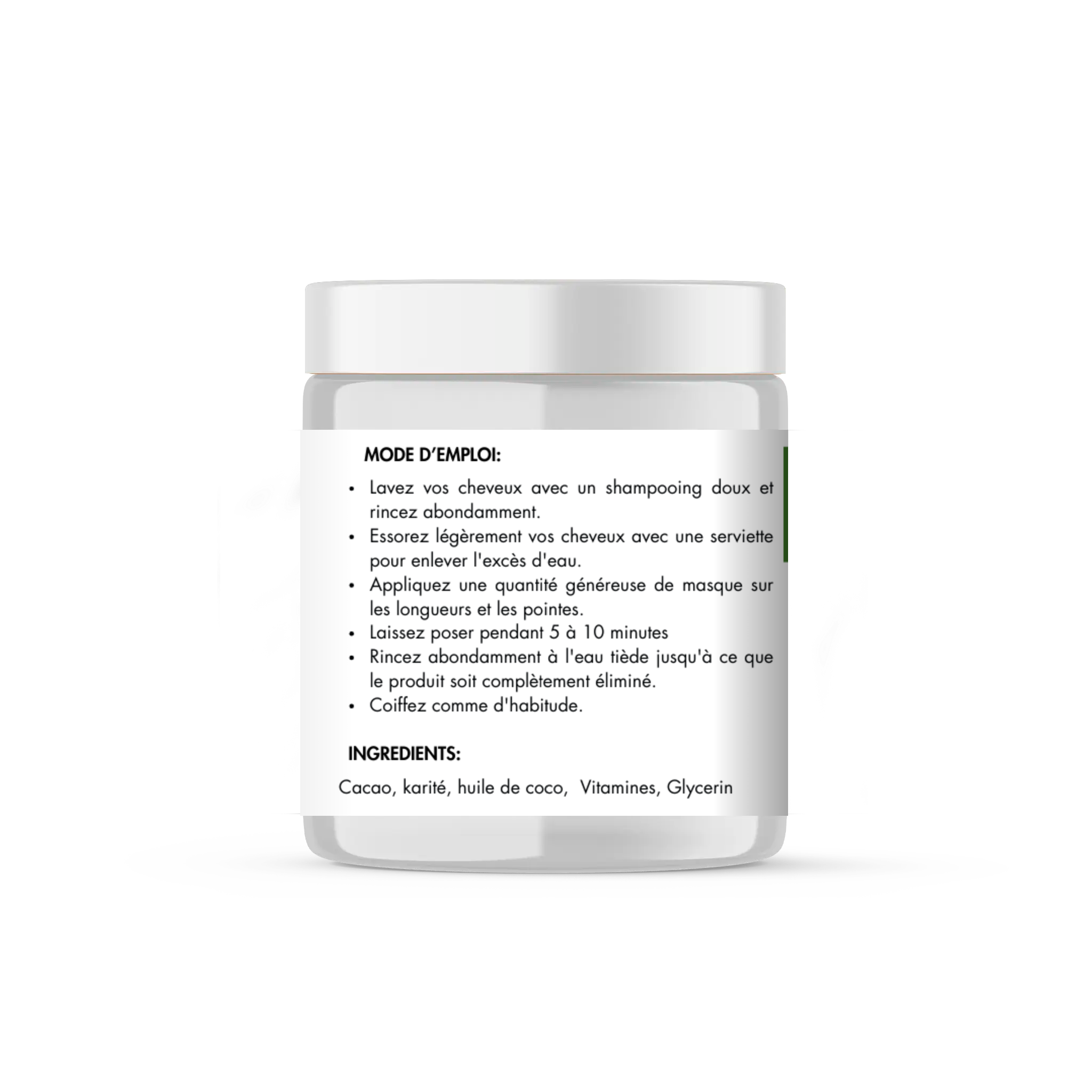 Masque Hydratant Cheveux