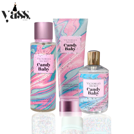 Ensemble combo Victoria’s Secret 3 en 1 Candy Baby - Beauté & Soins personnels
