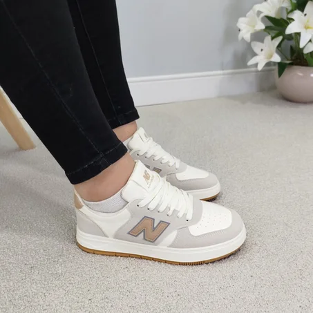 N4-3✨حذاء بنات مودال  جديدة من علامة New Balance ⭐⭐⭐⭐ ✨