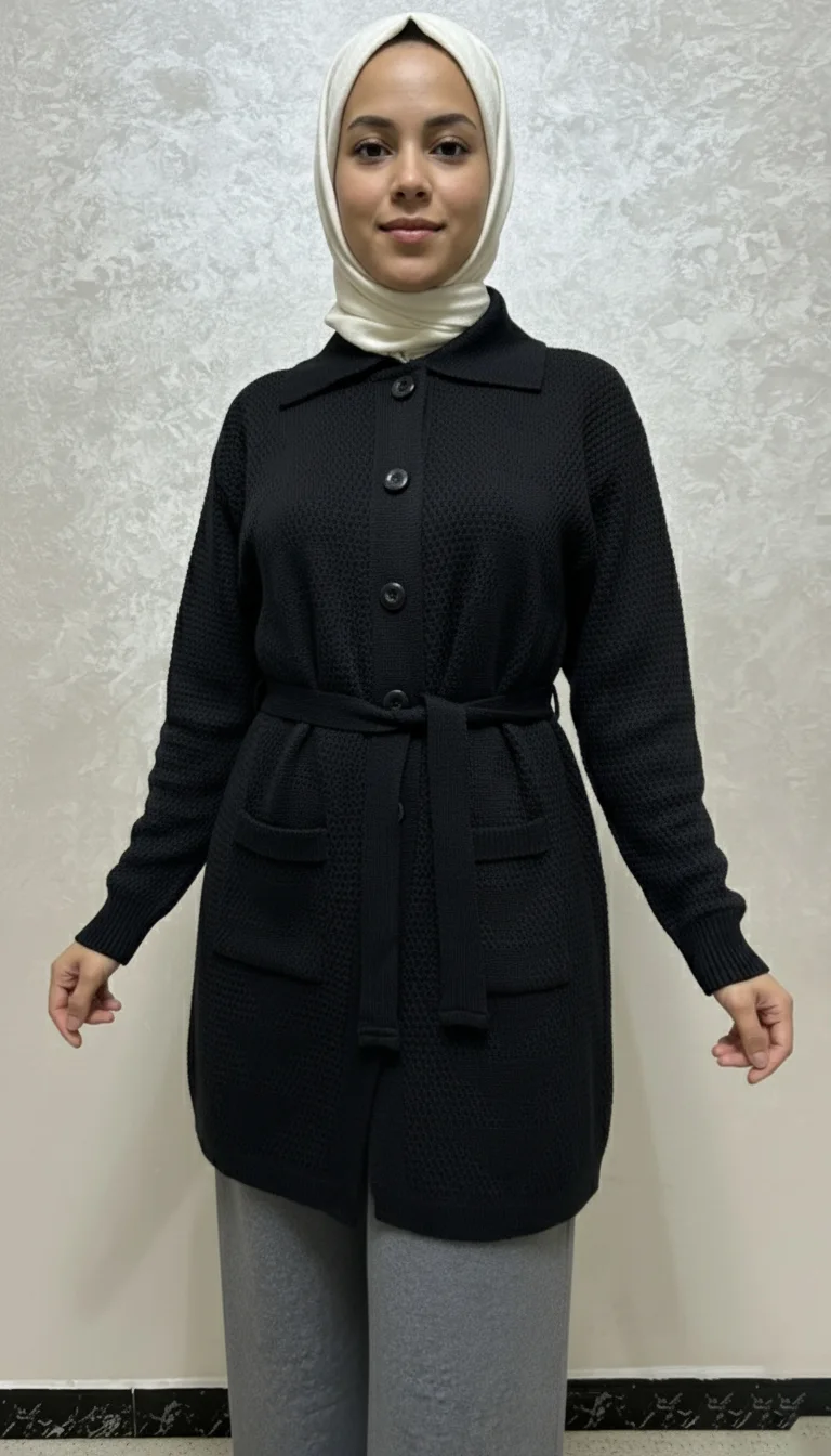 Le Cardigan Long Tricoté Parfait pour la Saison