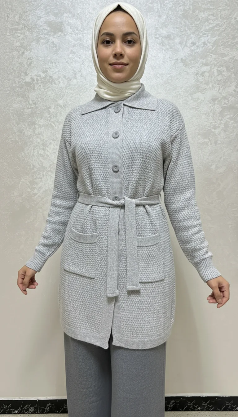 Le Cardigan Long Tricoté Parfait pour la Saison