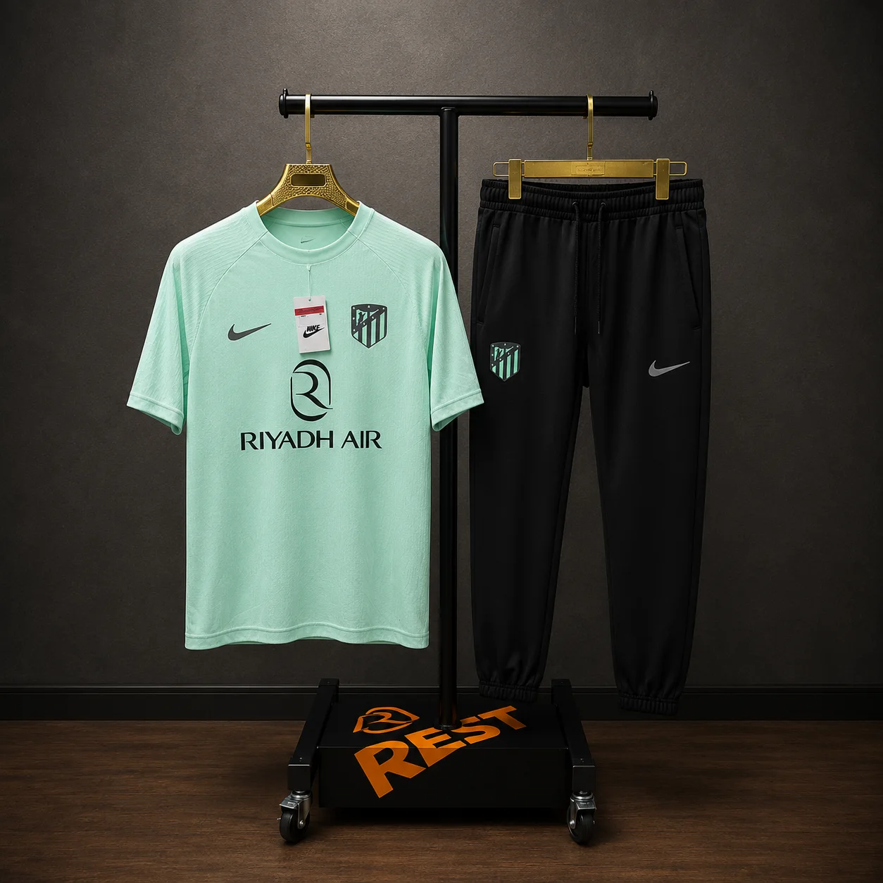 Ensemble Sport Homme Vert Menthe Premium