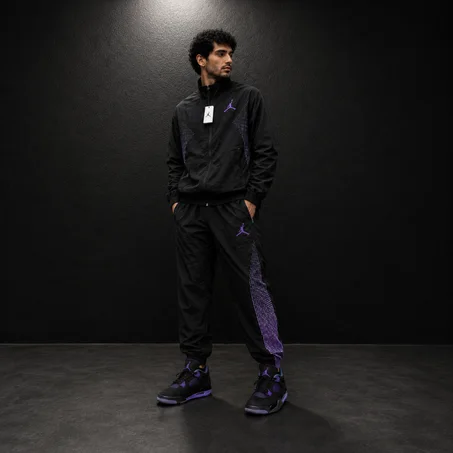 Ensemble Jordan Black Purple