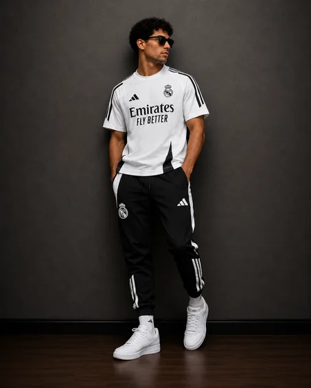 Ensemble Sport Homme Blanc Premium
