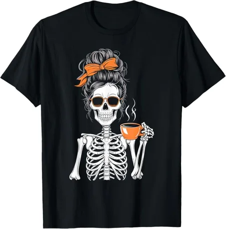 Halloween Skeleton Coffee