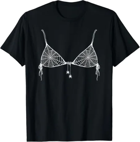 Spider Web Bikini Top Halloween Costume