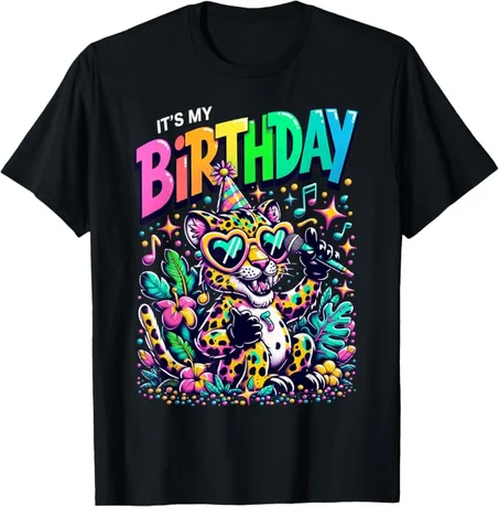 It's My Birthday Animals Leopard