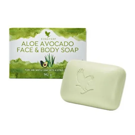 🧴 (تنظيف الوجه) Aloe Avocado Face & Body Soap