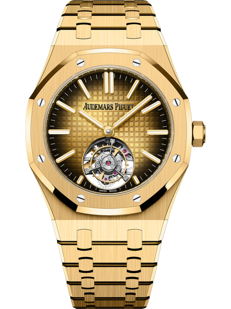 AUDEMARS PIGUETROYAL OAK TOURBILLON VOLANT أوديمار بيجيه رويال أوك فلاينج توربيون