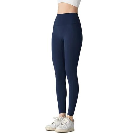 High Waist Yoga Leggings - Breathable, Quick-Drying Fitness & Running Pants  ليغينغز يوغا بخصر عالي وسريع الجفاف للتمارين والجري
