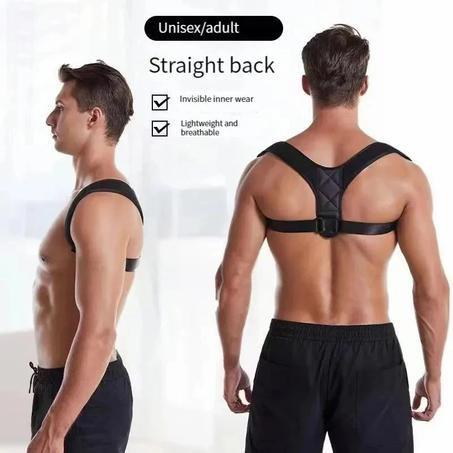 Unisex Back Posture Correction Belt حزام تصحيح وضعية الظهر للجنسين