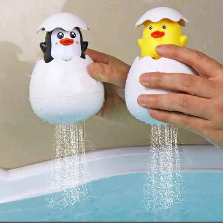 Cute Penguin Duck Baby Bath Toy لعبة استحمام الطفل على شكل بطة وبطريق لطيف