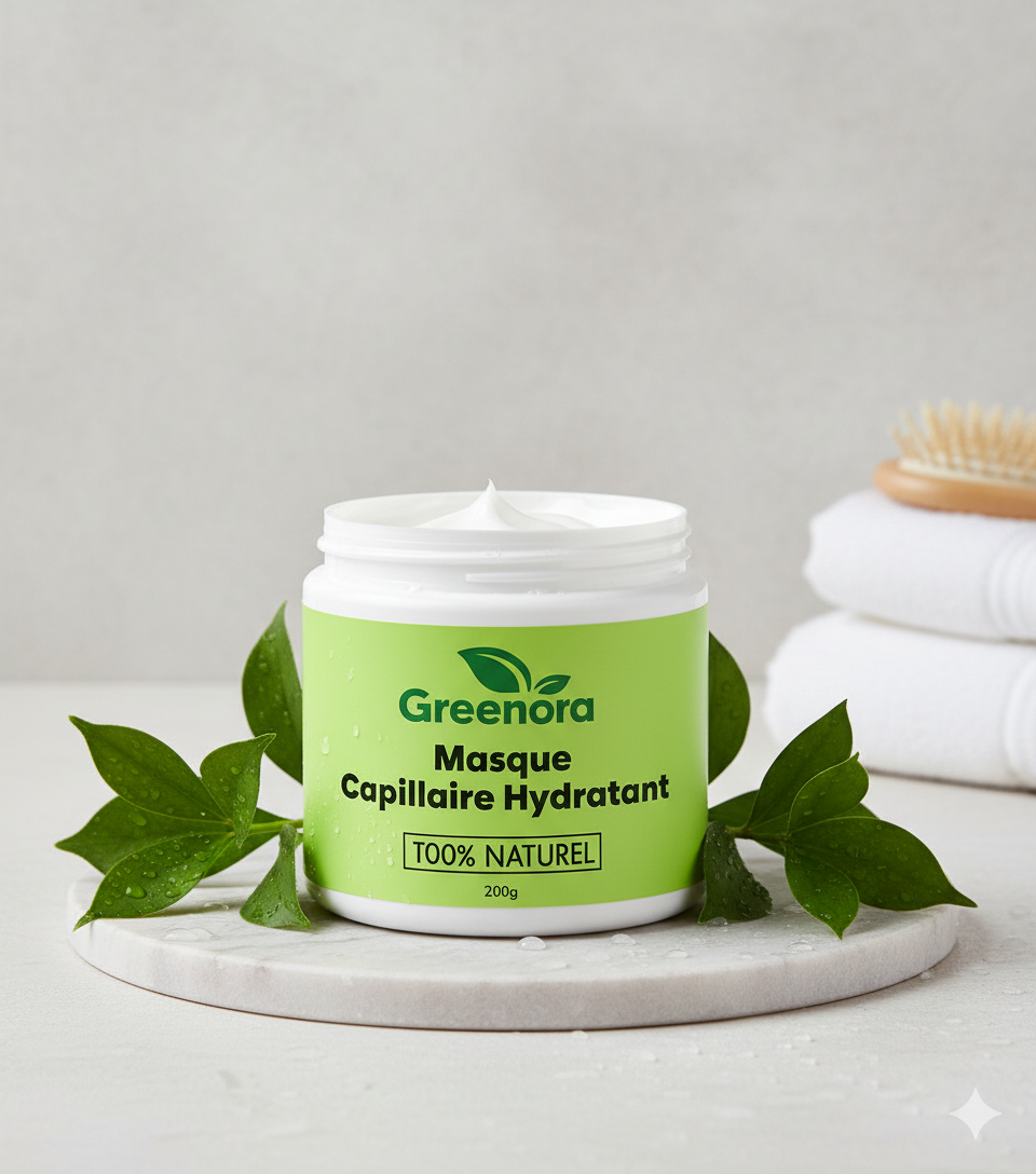 Greenora – Masque Capillaire Hydratant