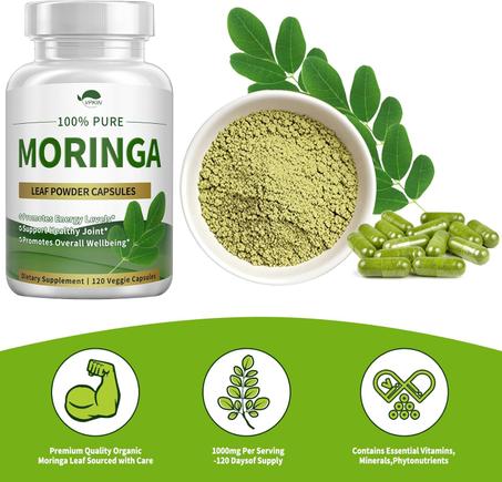 Moringa Supplement (60 Capsules)