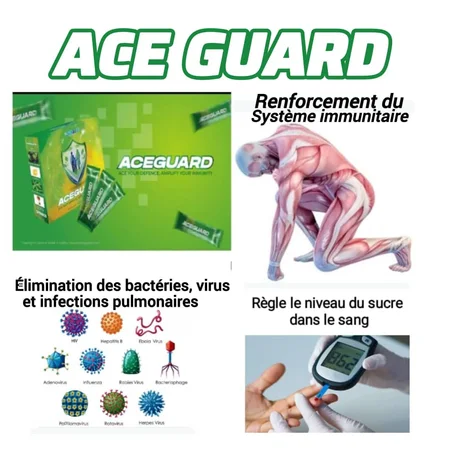Dynace AceGuard –Défenses naturelles + soutien cellulaire + métabolisme du sucre + protection antioxydante
