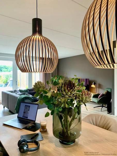 🌟ثرية خشبية 🌟