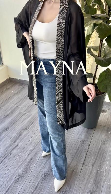 Mini Kimono/ Beachwear  Tradi Noir