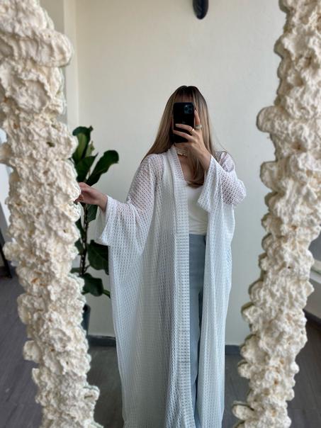 Kimono White Beachwear
