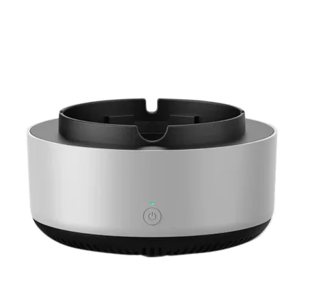 Cendrier purificateur d’air automatique pour filtrer la fumée secondaire des cigarettes Éliminer les odeurs Fumer Purificateur d’air portable