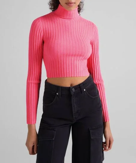 Col roulé BERSHKA