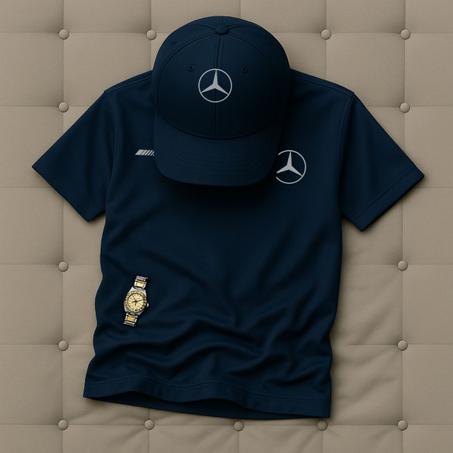 الانيق Mercedes تيشرت